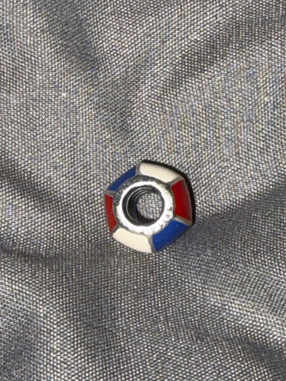 Pandora Beach Ball Charm features a sterling silver (S925ALE) beach ball shape